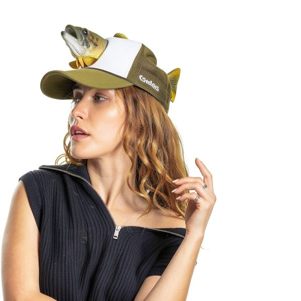 Fishing Hat FinTastic Medium Tuna Bass Goldfish Funny Novelty Cap-3