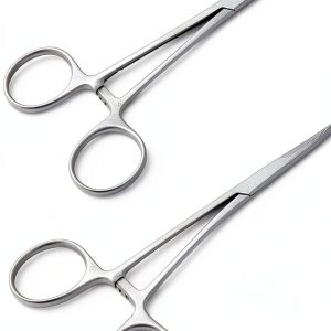 Fishing Forceps SURGICAL ONLINE 5in Steel Curved Straight Set-0