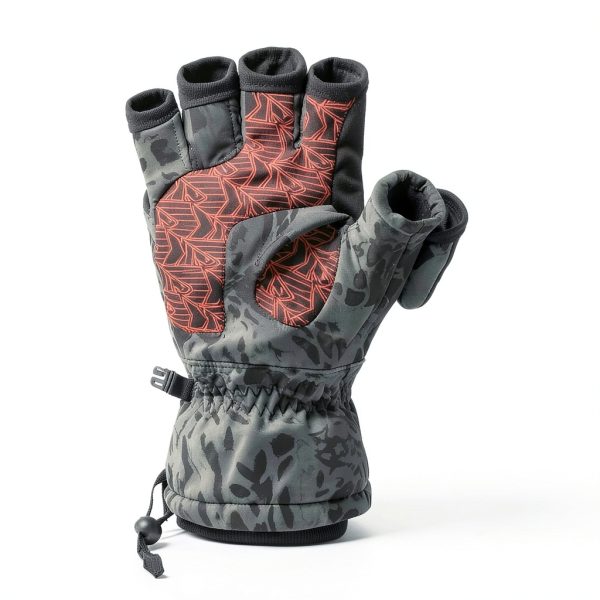 KastKing PolarBlast Fishing Mittens Waterproof Windproof Blackout-5