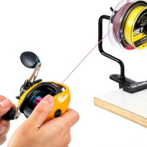 Beyond Braid Fishing Line Spooler 2-Pack Black Aluminum Portable-0