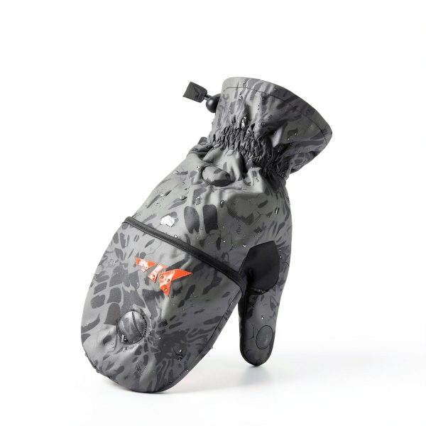 KastKing PolarBlast Fishing Mittens Blackout Waterproof Windproof-3