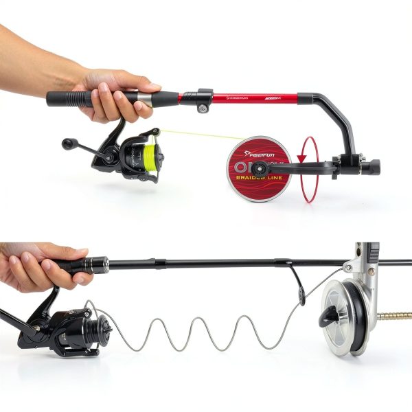 Piscifun Speed X Fishing Line Spooler with Aluminum Handle – Black-1